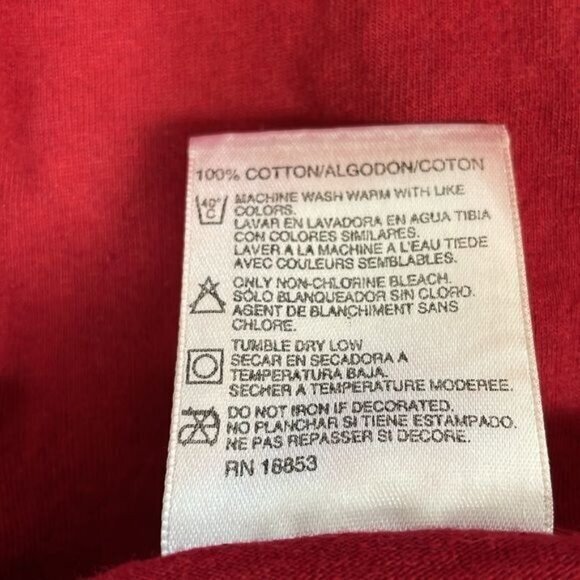 Vintage TNT "Hey Macarena!" Santa Claus Graphic T-Shirt Adult XL 100% Cotton Red - Picture 6 of 9